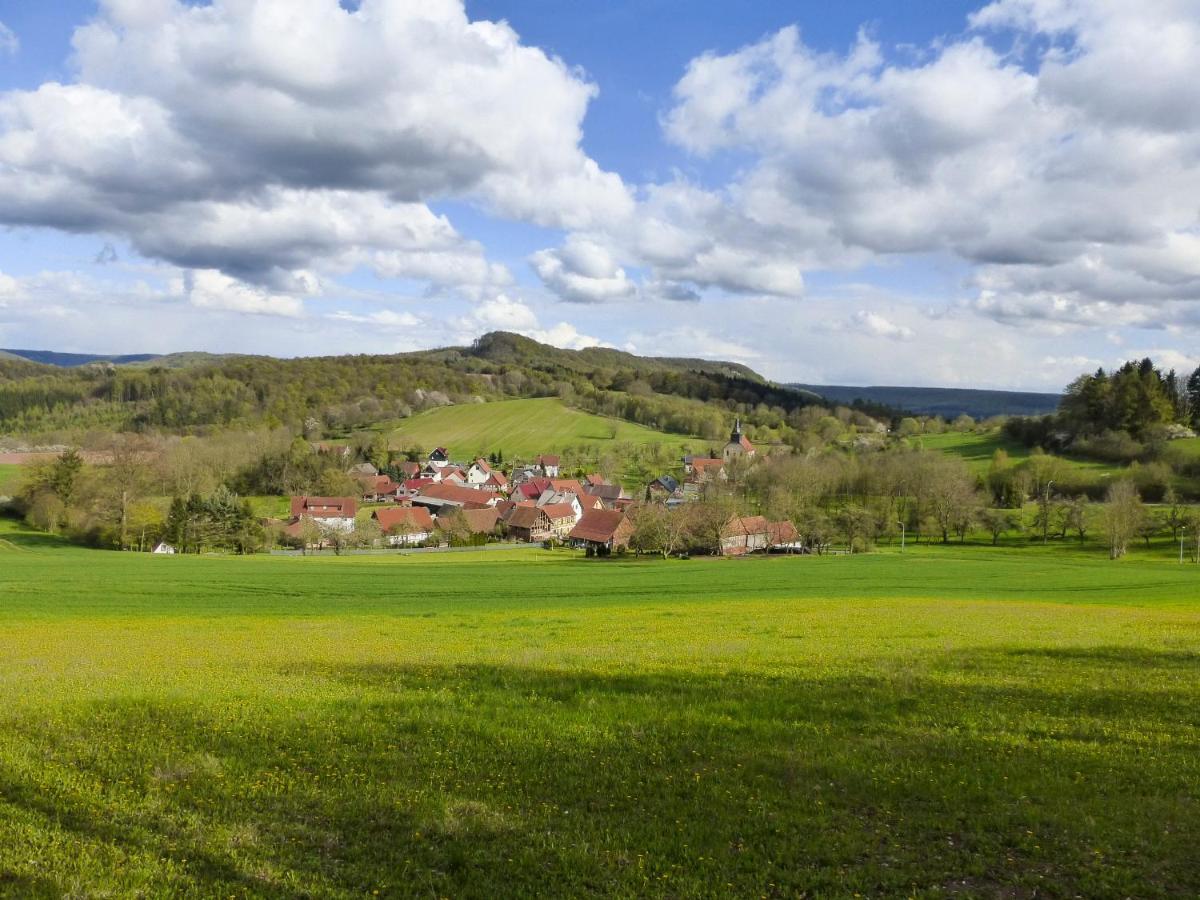 Gemuetliche Fewo Am Huelfensberg Und Dem Gruenen Band Doringsdorf Exterior foto